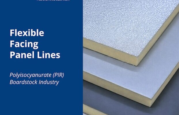 Linee carta-carta per la produzione di pannelli isolanti con substrato flessibile